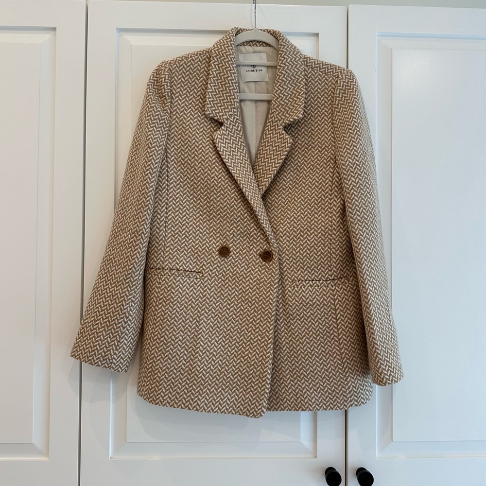 Anine Bing Fishbone Blazer